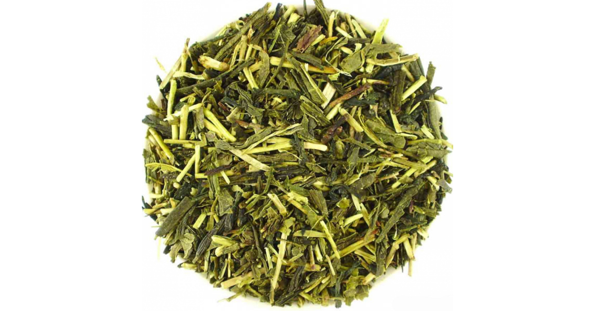 Thé Japonais Kukicha Grillé 3 Ans - Alcalin Et Riche En Minéraux